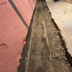 Complete basement renovation with a drainage system and waterproofing in Saint-Martin, QC