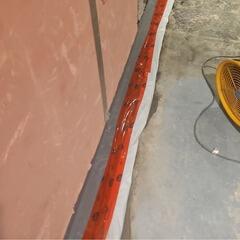 Installation of the WaterGuard indoor drainage system