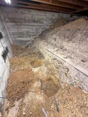 Holes dug for the SmartJacks