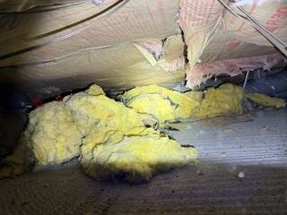 Before Crawlspace Encapsulation