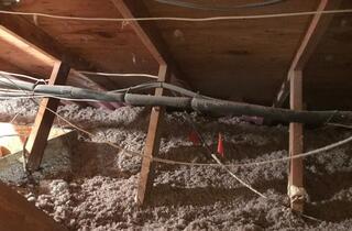 Attic Insulation in Coplay