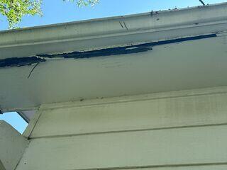 Soffit damage