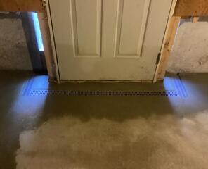 TrenchDrain Grated Basement Drain