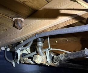 "Sistered" Joist