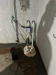 Sump Pump Secured