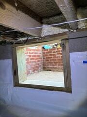 New Framing Installed
