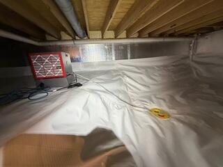 Humidity Control in a Worthington, OH, Crawl Space