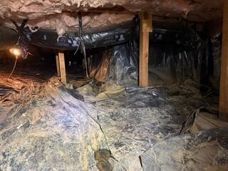 Nasty Crawl Space