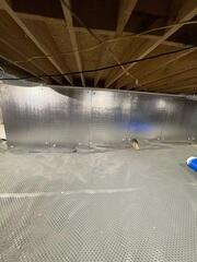 Drainage Matting is Installed