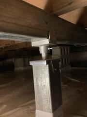 Crawl Space Support Post