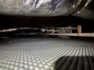 Drainage Matting Installed