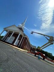Church Steeple in Williamston