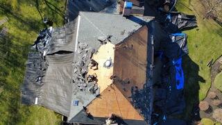 Shelton, CT. Roof Replacement with IKO Dynasty Granite Black Shingles