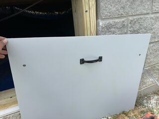 New Crawl Space Door