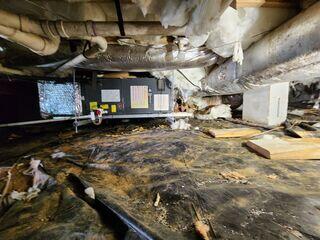 Crawl Space Before
