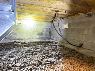 Crawl Space before
