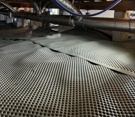 Drainage Matting Installed
