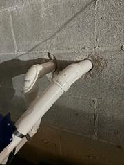 Drainage Lines Connected