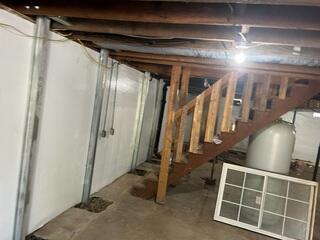 Beams Installed