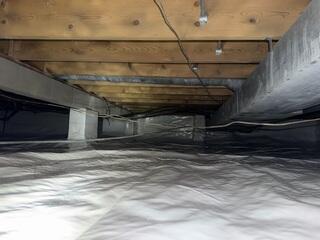 Encapsulated Crawl Space with CleanSpace System