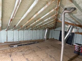 closed cell spray foam and SaniDry Sedona