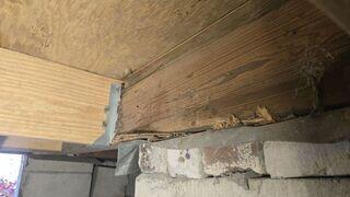 Splintering Floor Joists