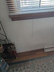 Crack In Interior Of Home