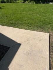 Large Crack Repaired By Woods Basement Systems