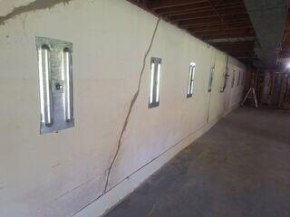 After GeoLock Wall Anchors Were Installed