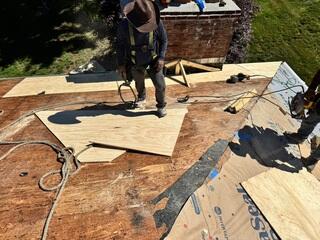 Replacing The Plywood