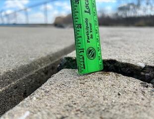 Unleveled Concrete