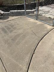 Cracked Concrete Slab