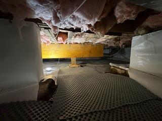 Drainage Matting Installation