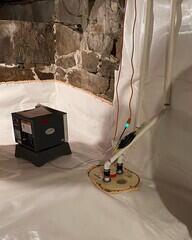 SaniDry Sedona Dehumidifier & TripleSafe Sump Pump