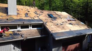 The Roof Crew at Work