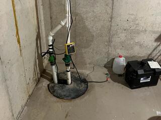 Failed Sump Pump in Miamisburg, OH