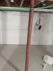 New Slab Floor & CleanSpace Walls with Spray Foam