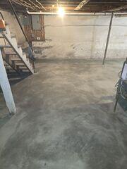 New Concrete Basement Floor