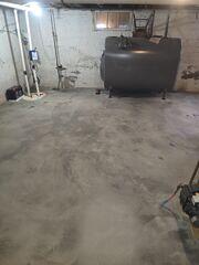 New Concrete Basement Floor & TripleSafe Sump Pump
