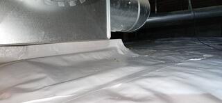 Crawlspace barrier