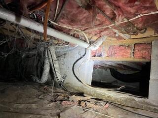 Dirty Crawl Space in Tollesboro, KY