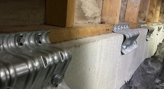 Seismic Retrofitting Plate Connectors