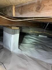 Preventing Condensation from Entering the Crawl Space with Wallie