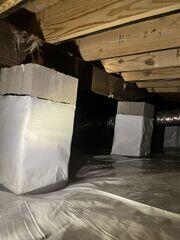 Piers Wrapped with Wallie Don't Form Condensation