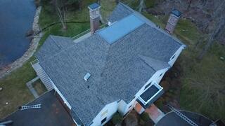 Completed Roof from Above