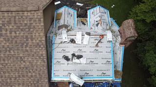 Small Roof Section Protected