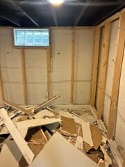 Finished Basement Demolition