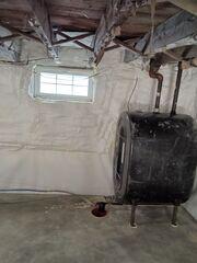 New CleanSpace Walls & Spray Foam Insulation