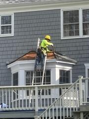 Bay Roof Tear-Off In Progress