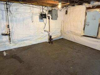 Waterproofed Basement